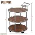 Wood and Iron Tea Trolley. 