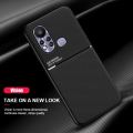 For Infinix Hot 11s 360 Full Protection Case For Infinix Hot 11s Double-Sided Shockproof Phone Cover leather feel car magnetic attraction Phone Case. 