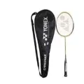 YONEX High-Performance Badminton Racket with String and Racquet Cover - Graphite, Right-Handed, Japan ( Single Racket ). 