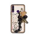 cute protective case Phone Case For Huawei Y6P Skin-friendly feel Cartoon Bear bracelet soft case phone case Simplicity. 