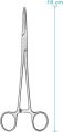 Feeding Tongs 18 cm – Robust Design – Tool for Larger Feeding Animals. 