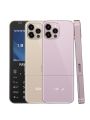 Faywa F14 Pro - Stylish & Metal Body Design - 4 Sims - PTA Approved - 2.4 Inch HD Display - 2200mAH Battery - Powerful Torch with Slider Key - 2000 Contact Save Memory - Auto call recording - Audio & Video player - Wireless FM Radio. 