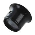 Watchmaker Loupe 10 times Magnifying gl jeweler eyepiece lens Black. 
