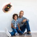 1 Pairs of Rhythm Balls, African Rattles Hand Percussion Instruments. 