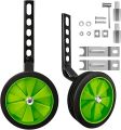 Pack of 2- Bicycle Universal Stabilisers Children Kid Training Wheel 12 ,14 ,16 ,18 ,20 Cycle Supporting Wheels Adjustable Bicycle Wheels Bike Side Wheels Training Balance Small Wheels For Universal Kids Bike Wheels. 