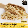 Chilgoza Giri  Pine Nut Without shell  Fresh Stock  250grams. 