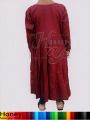 embroidery cotton frock magic design for kids. 