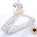 5 Piece Pearl Clothe Hanger Pearl Beads hanger Dress Hanger  Fancy Hanger For Female's Fancy Dress. 