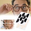 8Pcs D-shaped Soft Foam Sponge Self Adhesive Eyeglass Eyewear  EVA Nose Pads Anti-Slip Eyeglasses Nosepads. 
