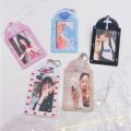 INS Harajuku style Photocard Holder Bowknot 3 Inch Kpop Idol Photo Sleeve Postcard Protector Card Sleeve Sweet Card Storage Book. 
