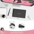VEIKK VK1060 Drawing Tablet, 10 x 6 Inch Graphics Tablet with 8 Shortcut Keys, 8192 Levels Battery Free Pen Supports Tilt. 