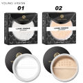 YOUNG VISION makeup setting loose powder square water does not stick to the powder, breathable and delicate, not easy to remove makeup, repair and matte xbgfcjgh. 