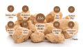 SOYA CHUNKS NATURAL& ORIGNAL INDIAN SOYA CHUNKS 500G PACK WITH MASALA FREE. 