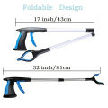 1Pc Foldable Gripper Extender Hand Tools Litter Reachers Pickers Collapsible Garbage Grabber Pick Up Tools Grabbers Hudduo. 