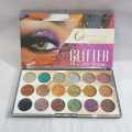 18 Colors Glitter Eyeshadow. 