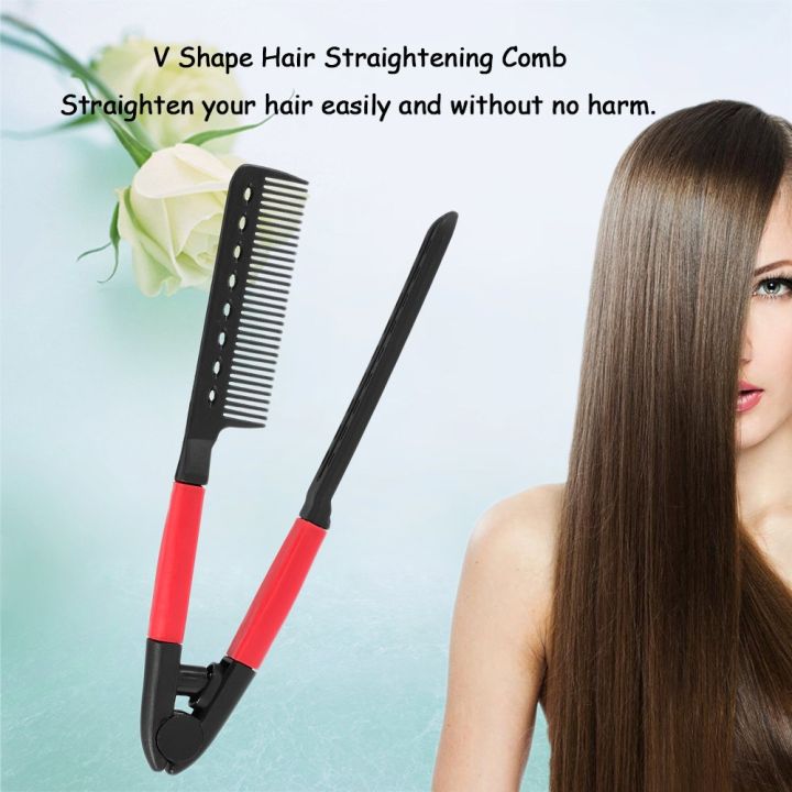 Hair%20Comb%20Straightener%20Styler%20Curler%20Dryer%20All%20in%20One%20-%20Non%20Electrical%20V%20Shaped%20Hair%20Straightener%20Curler%20Women%20Straightening%20Styling%20Tools%20Accessories%20DIY%20At%20Home%20Heat%20Resistance%20-%20Image%203