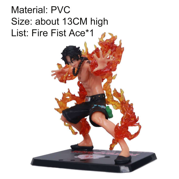 NYT%20Ace%20Model%20Anime%20One%20Piece%20Action%20Figure%20Replaceable%20Head%20Pvc%20Cartoon%20Miniature%20Collectible%20For%20Children%20-%20Image%207