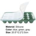 24 Cavity Ice Mold Non-stick Low Temperature Resistance Silicone Kitchen Cube Making Mould for Kids. 