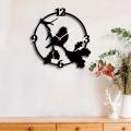 New Sparrow Decorative Wooden Wall Clock for Living Room Bedroom Office Kitchen etc | MDF Wall Clock |. 