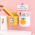 Multi-Purpose Storage Box Organizer - Wall Mount Sticker Remote Control Holder Rack - Wall Hanging Box Bracket. 