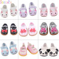 Doll Shoes 7 cm Cute Bow Cartoon Skull Mini Shoes For 18 Inch American 43cm Baby New Bron Dolls Girl Toy 1/3 BJD OG Doll Boots. 
