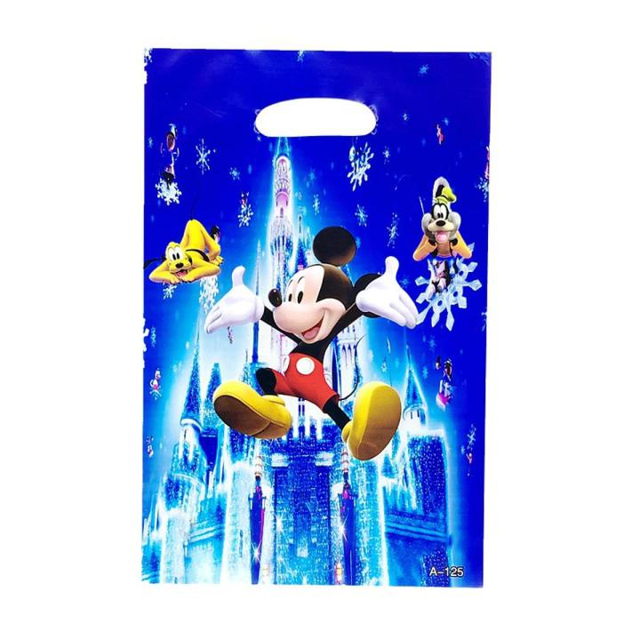 MICKEY MOUSE THEME GOODY BAGS PACK OF 10 GOODY BAGS