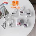 Fashion Transparent Airpod Bluetooth Earphone Case Protective Cover for AirPod Earphone Protective Case Cover, Glossy Anti-dust Hard Case Cover Protector for AirPods Charging Case Transparent/ AirPods Case Cover Clear Protective Cover Random Designs. 