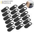 !ACCEZZ Upgrade WebCam Cover Shutter Slider Plastic Lens on the Phone Cover Mobile Phone Privacy Sticker For Laptops iPad Tablet-3PC Black. 