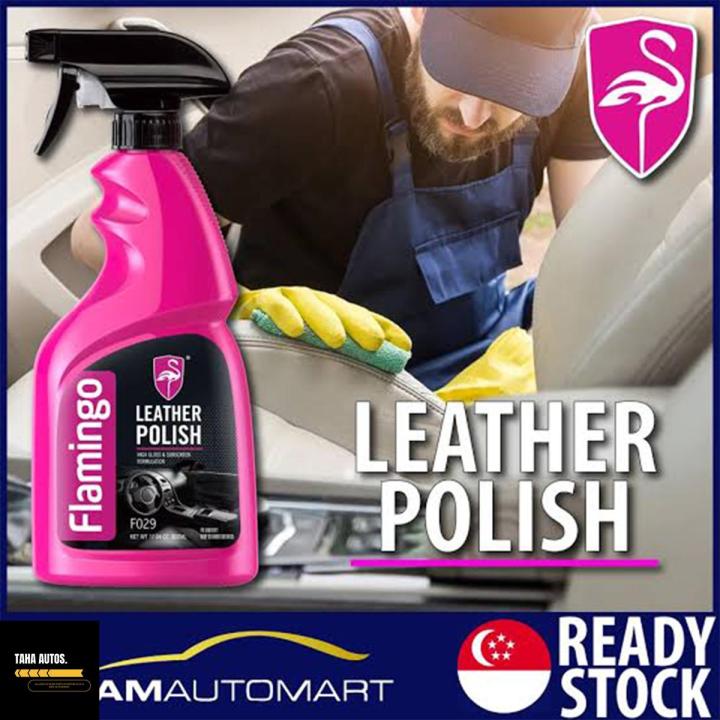 Flamingo Car Leather Polish - 500ml
