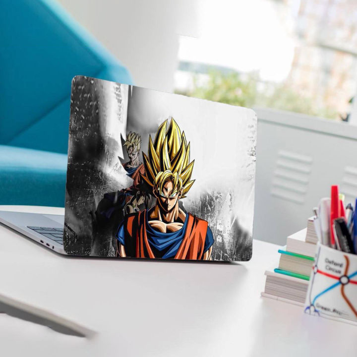 Dragon Ball Z Goku Laptop Back Skin Vinyl Sticker Decal-Laptop Back Skin-Laptop Skin Vinyl Sticker Decal, 13 13.3 14.6 15 15.4 15.6 inch Laptop Skin Sticker Cover For All Laptops-Laptop Back Sticker