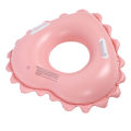 Swimming Ring Pool Float Tube Air Leakage Prevention Heart Shaped for Waterpark. 