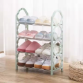 Multipurpose Shoe Rack Organizer - Elegant Metal Shoe Organizer Rack with Adjustable Sections, Durable Stackable Shoe Storage Stand for Bedroom, Living Room, Closet - X-Shape, Water-Resistant. 