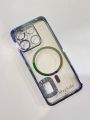 Asfand Brothers for Itel A60s Back Cover Luxury 6D Plating Soft Case Camera Lens Protection - Crome Case - MAG SAFE Case. 