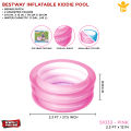 Bestway Kids Inflatable Pool & Bath Tub Collection, Infltable Kiddie 2 Ring & 3 Ring Pools, Pink Pool for Baby Girl 0r Blue Pool for Baby Boy, 2.3 ft 51033, 2 foot 51061, 5.4 feet 51115, 2.8ft 51116, Protable Bath Tubs, Children Water Pool for Summers. 