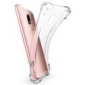 Samsung Galaxy J7 Pro Transparent Bumper Back Cover. 
