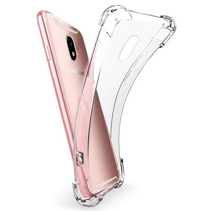 Samsung Galaxy J7 Pro Transparent Bumper Back Cover