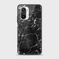 Xiaomi Poco F3 Cover - SkinLee HQ Infinity Glass Case (Soft) - Black Marble Deep - SKINLEE-270-1-1011-711. 