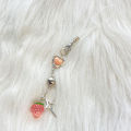 Fashion Y2K Sweet Cool Phone Charms Strawberry Heart Star Car KeyChains Bag Pendant Gifts Jewelry Accessories Luyo. 