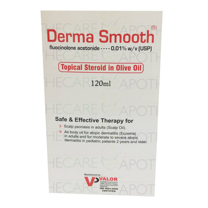 Derma Smooth Oil 0.01% 120ml