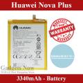 Huawei Nova Plus Battery HB386483ECW+ Replacement Premium Quality 3340mAh For Huawei Nova Plus. 