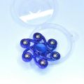 Pack of 3 Fidget Spinner Stress Reducer Toy | Metal Barring | Metal Balls | Multi Color | Multi Design | With Box. 