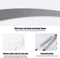 Extendable Manual Pole Saw, Tree Pruner, Fruit Picker Harvester Pole Saw, Long Handle for Shearing, Garden & Tree Branches Cutter. 
