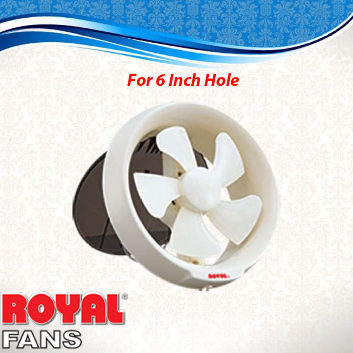 Royal Fan Window Exhaust 6 Inches Copper Winding