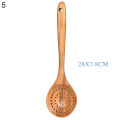 Non-Stick Teakwood Wooden Spatula Spoon Household Kitchen Utensils Kitchenware. 