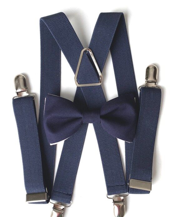 Elastic%20Gallace%20Suspenders%20Set%20With%20Silk%20Bow%20Tie%20For%20Boy's%20Girl's%20(%205%20Years%20To%2014%20Years)%20-%20Image%203