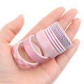 Cute Scrapbooking Solid Color Washi Tape Set 5 Pcs Decorative Masking Tape Adhesive Tape. 