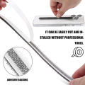 1/2PCS 5M Brush Strip Self Adhesive Door Window Sealing Strip Sliding Wardrobe Door Seal Home Accessory. 
