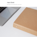 2Pcs A5 Refillable Ring Binder, A5 Kraft Paper Binder Tray with 2 Rings to Add Loose Sheets. 