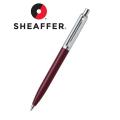 Sheafer Sentinel 321 Red Brushed Chrom Cap CT Ballpoint Pen. 