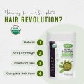 Pardesi Hair Henna Powder I USDA Organic I 100gm) | Natural Hair & Beard Dye I Unisex I Black Color I Amonia and PPD Free I Includes Gloves, Hair Cap and Applicator I From India. 